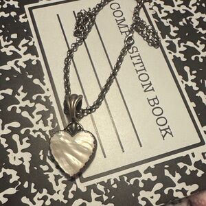 Silver Heart Pendant Necklace